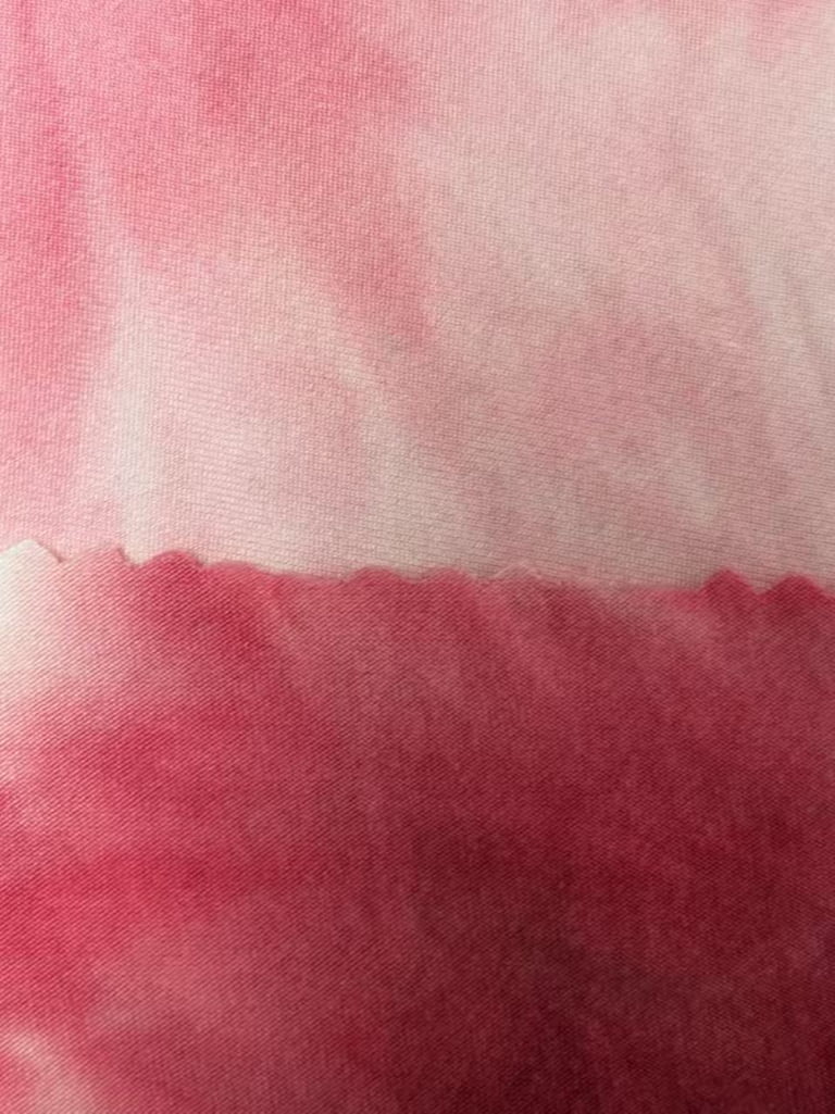 Brushed Tie-Dye Printed Single Jersey Knit Fabric Manufacturer